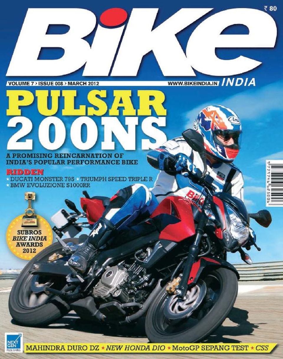 Bike IndiaMarch 2012 Magazine Get your Digital Subscription